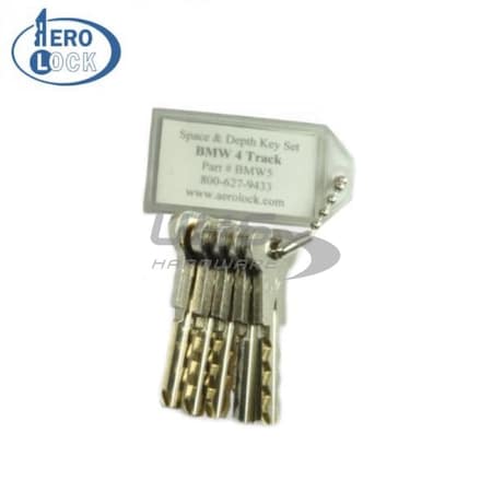 Aerolock AeroLock: BMW 4-Track S7BW-P Space & Depth Keys (BMW5) AER-BMW5